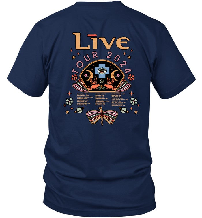 Limited Live Tour 2024 Black Shirt