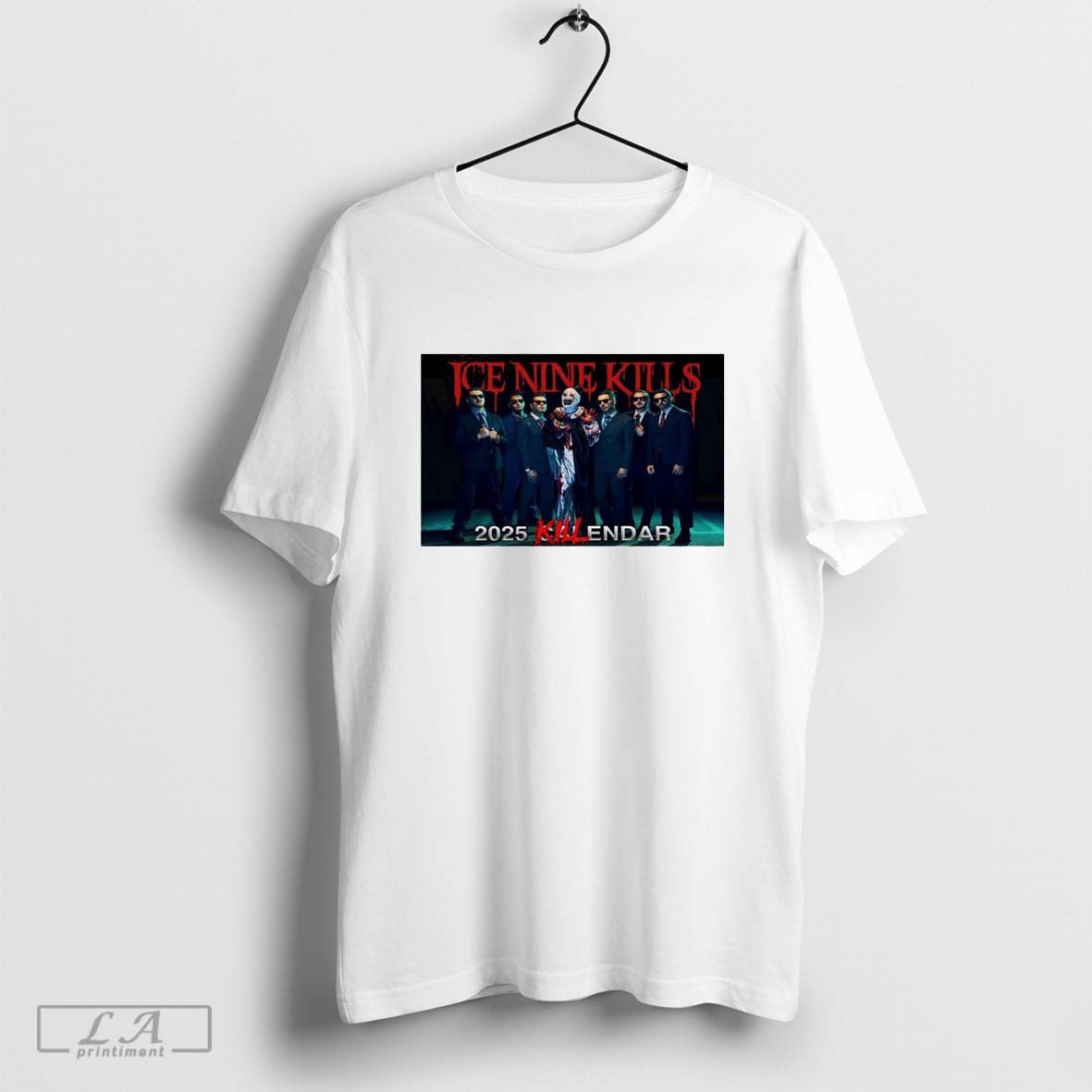 Poster Ice Nine Kills Killendar Holiday 2025 t-shirt