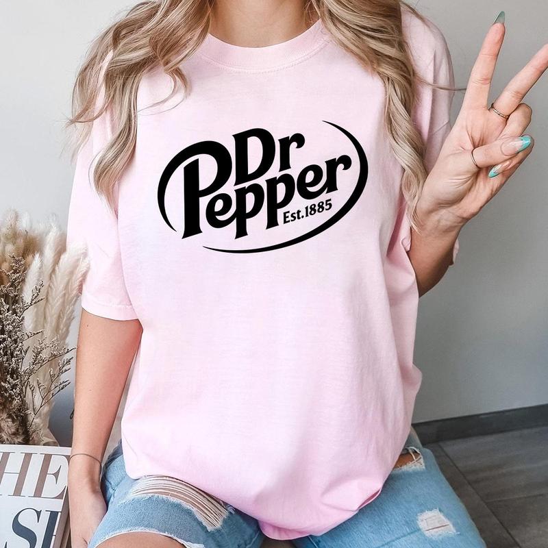 Dr Pepper Sweatshirt Hoodie T-shirt, Dr Pepper Est 1885 Shirt Sweatshirt, Hoodie, Comfort Colors