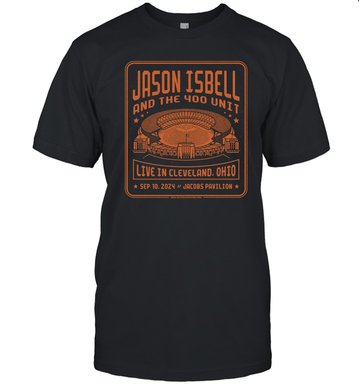 Jason Isbell 2024 Tour Cleveland, Ohio T-Shirt