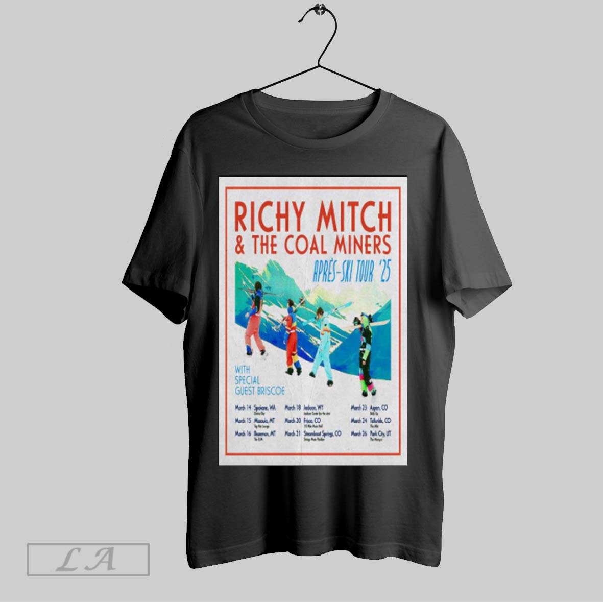 Richy Mitch The Coal Miners Apres Ski Tour 2025 Poster Shirt