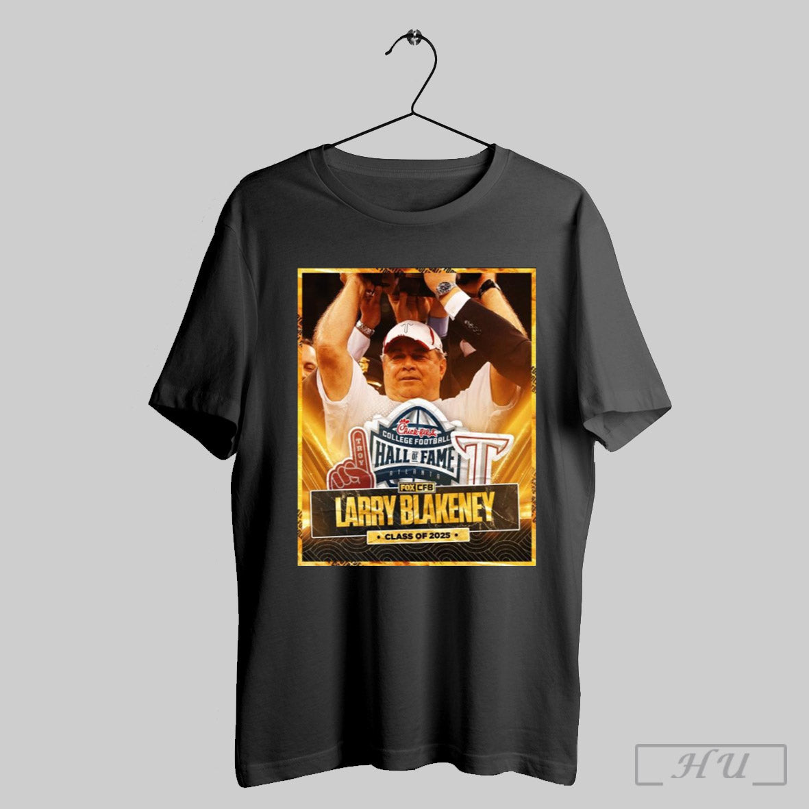 Poster Larry Blakeney Coach Chick Fil A College Football Hall Of Fame Class Of 2025 Atlanta Fox Cfb T Shirt