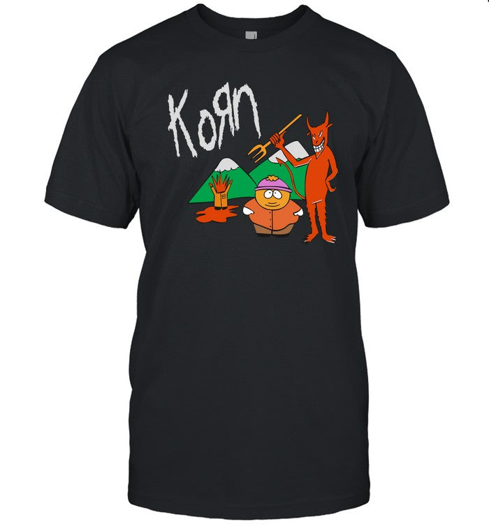 1999 Korn X South Park T Shirt