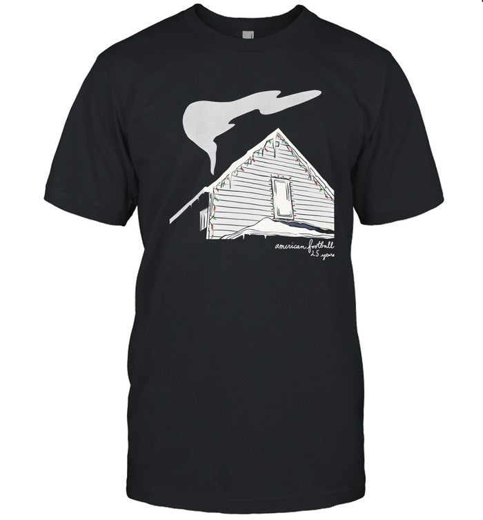 American football 25th anniversary holiday house shirt