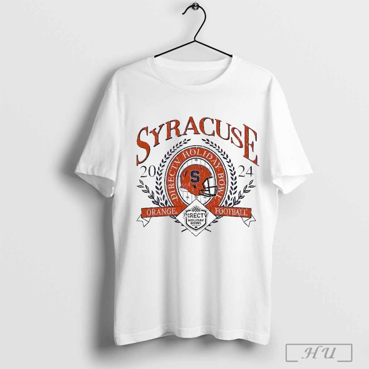 Syracuse Orange 2024 Holiday Bowl Helmet T Shirt