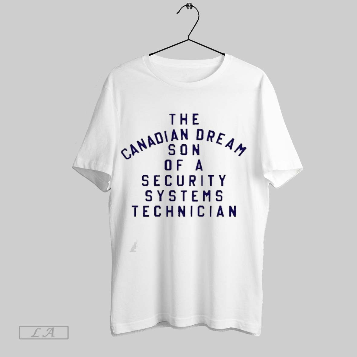 Smack Down Wearing The Canadian Dream Son Of A Security Systems Technician 2025 T Shirt