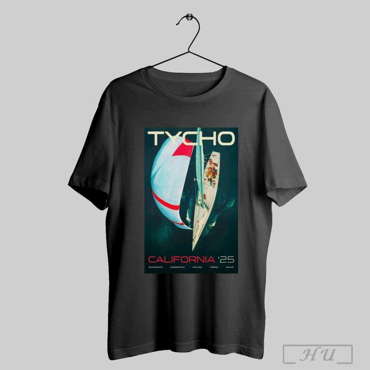 Poster Tycho California 2025 Shows Sacramento Pioneertown Ventura T Shirt Sweatshirt