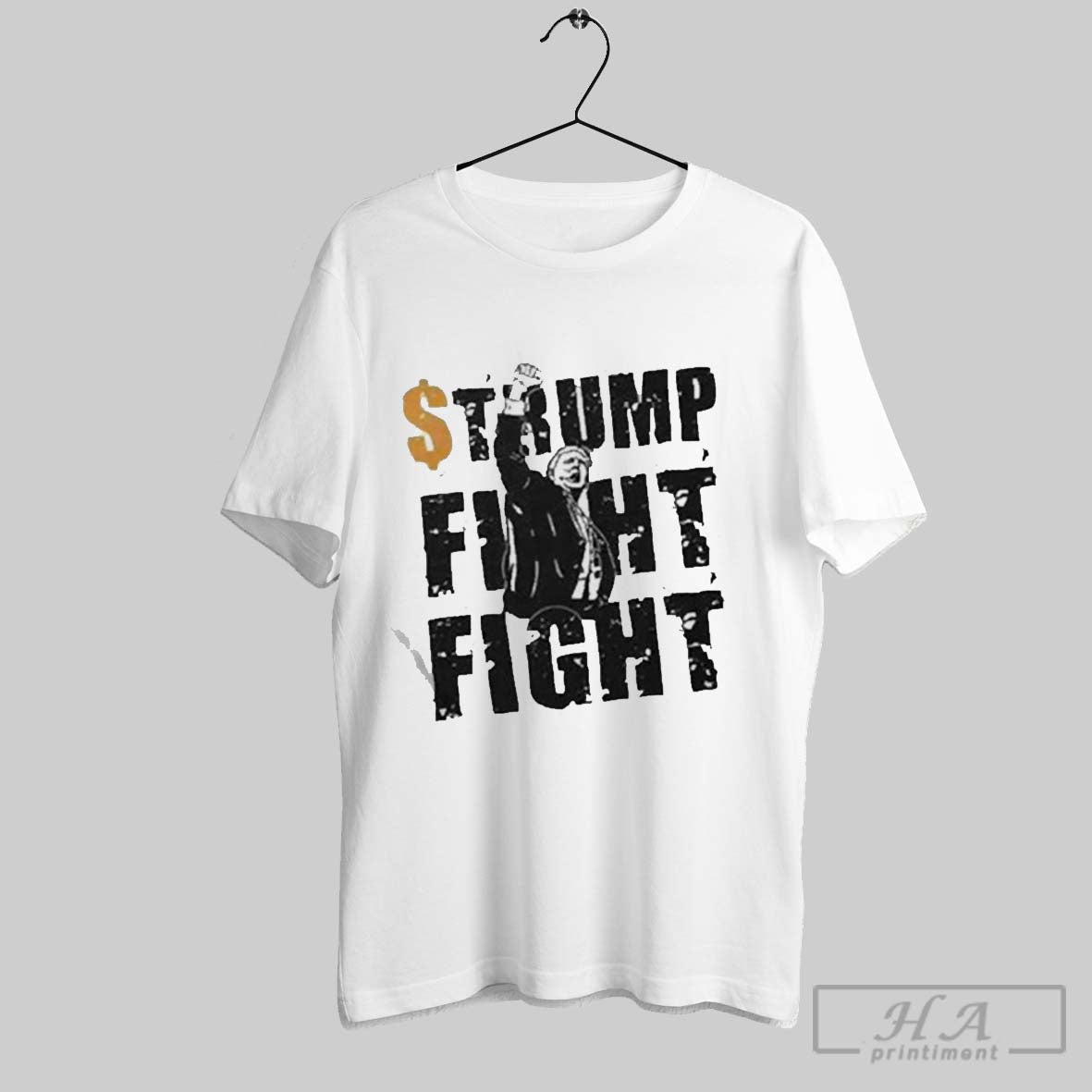 Premium Trump Fight Fight Coin Meme 2025 T Shirt