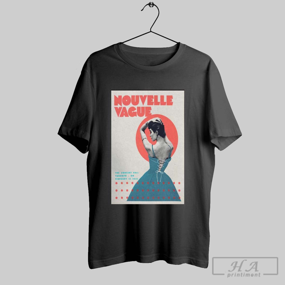 Poster Nouvelle Vague February 15 2025 The Concert Hall Toronto On T Shirt