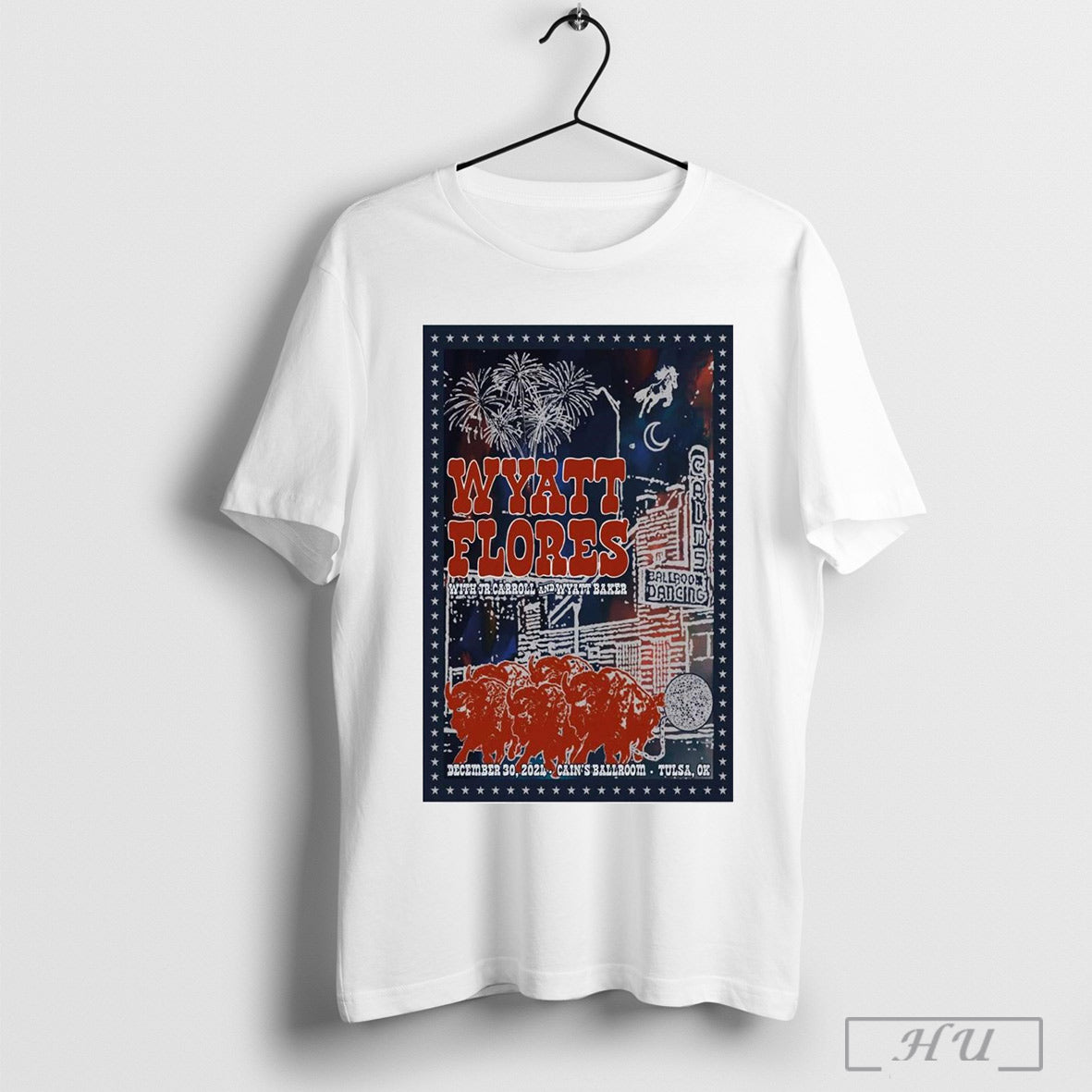 Poster Wyatt Flores On Dec 30 2024 At Cains Ballroom In Tulsa Ok Tour