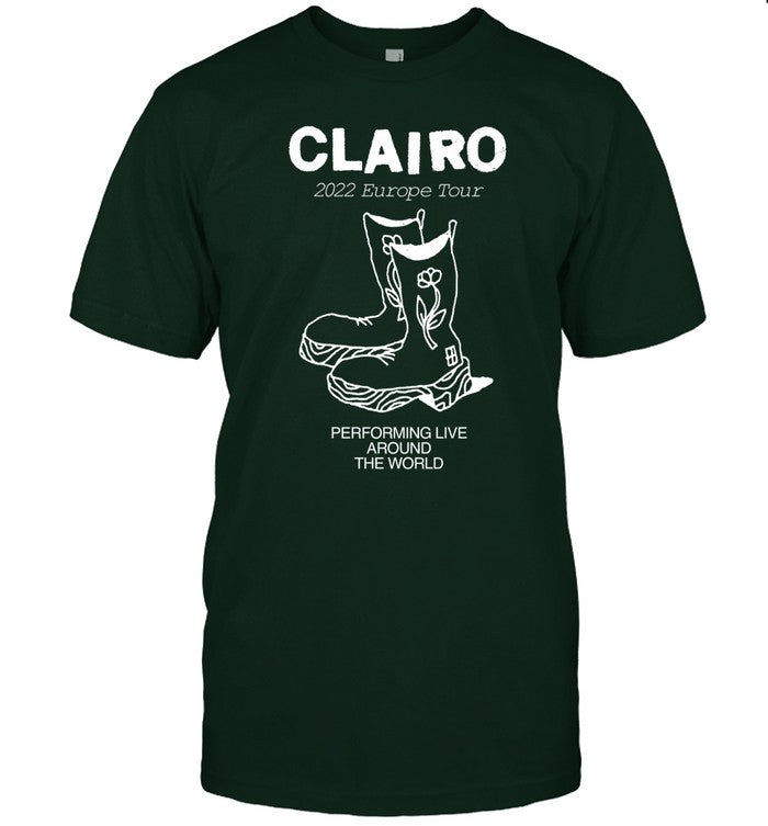Clairo Boots 2022 European Tour Shirt