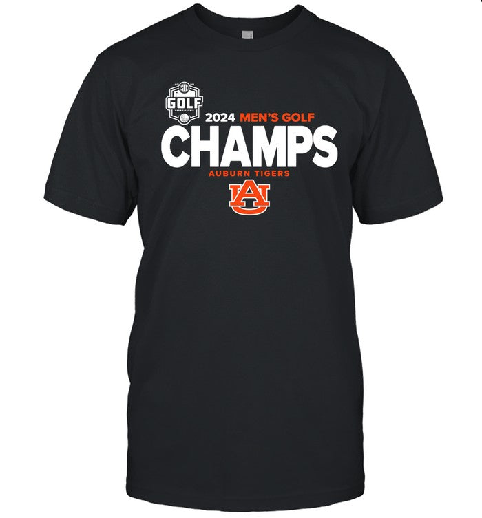 Auburn Tigers 2024 SEC Men's Golf Tournament Champions T-Shirt