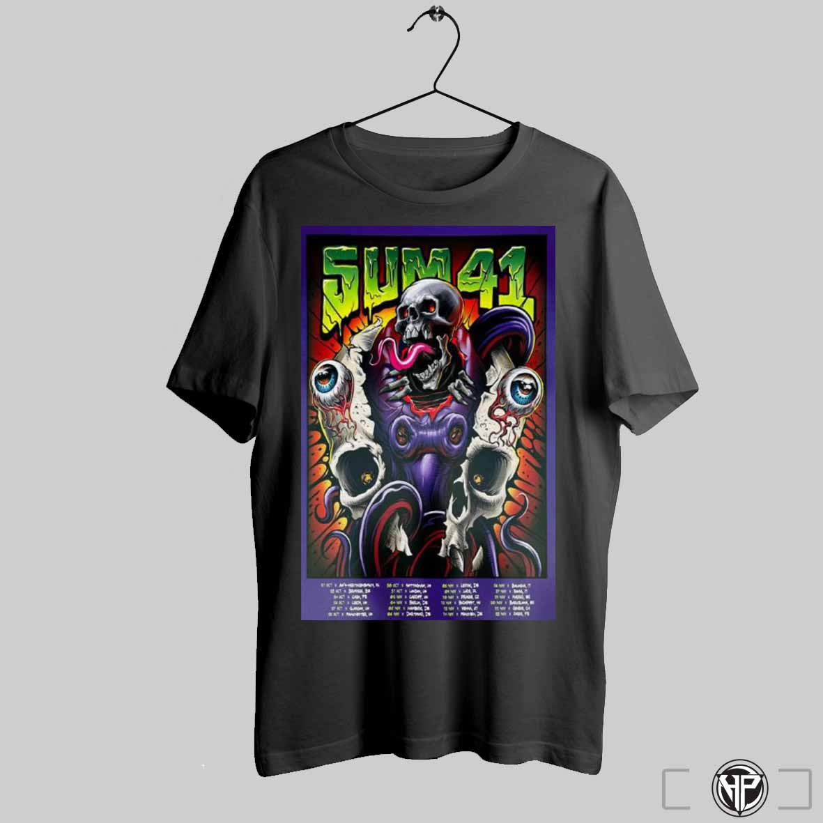 Sum 41 Tour Europe And Uk 2024 Shirt Trending Sweatshirt