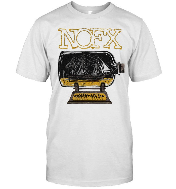 Nofx Final Tour Aug 31 Sep 1 2024 Brockton, MA Shirts