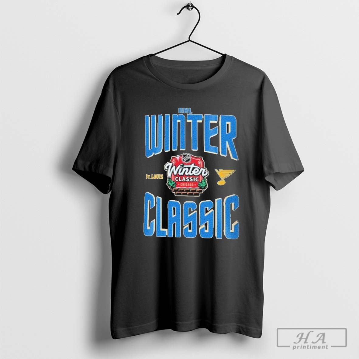 St Louis Blues 2025 Nhl Winter Classic Game Day T Shirt