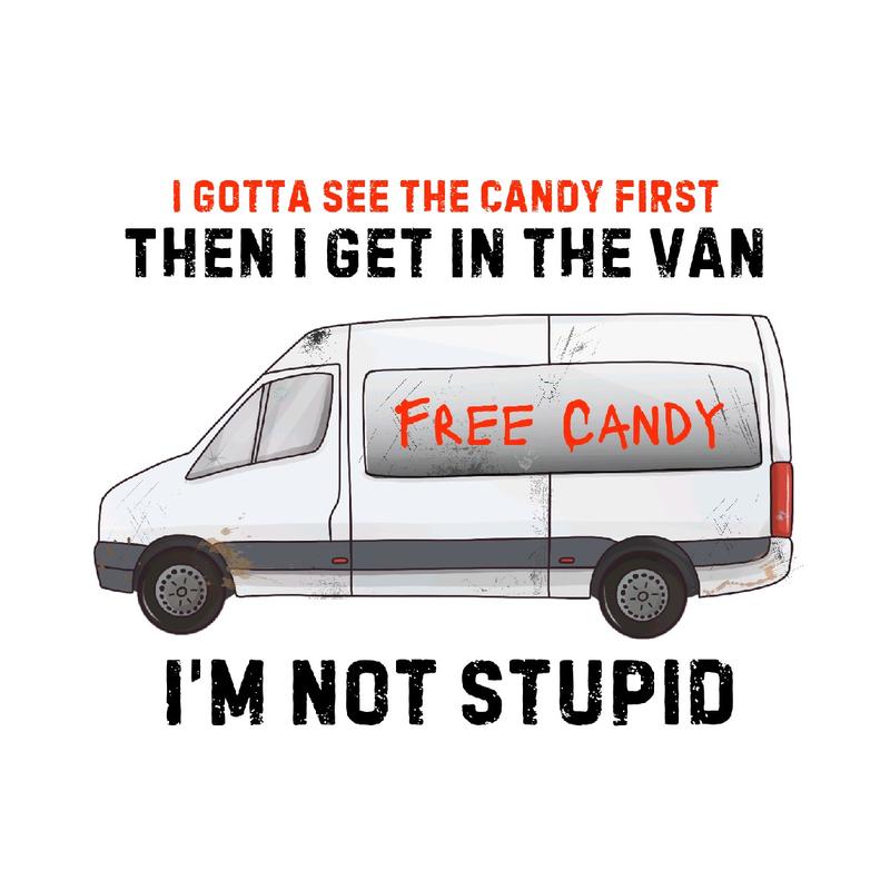 Free Candy Men's Casual T-Shirt for Soft and Comfortable Fabric Breathable Menswear Top, Crewneck funny meme