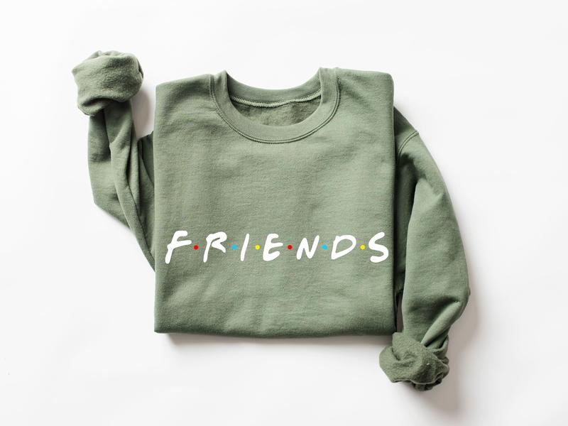 Friends Sweatshirt T Shirt Hoodie, Friends Shirt, Friends Trip Sweatshirt, Trip Sweatshirt,Trendy Friends Fan Sweatshirt, Friends Pullover Gift, Hallo