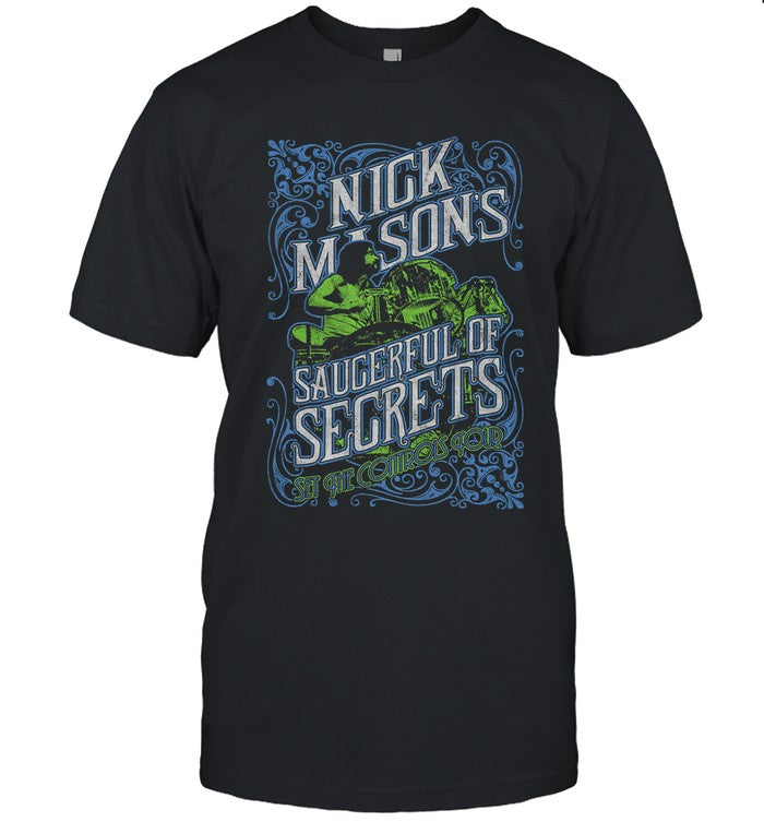 Nick Mason Set the Controls Black Tour 2024 shirt