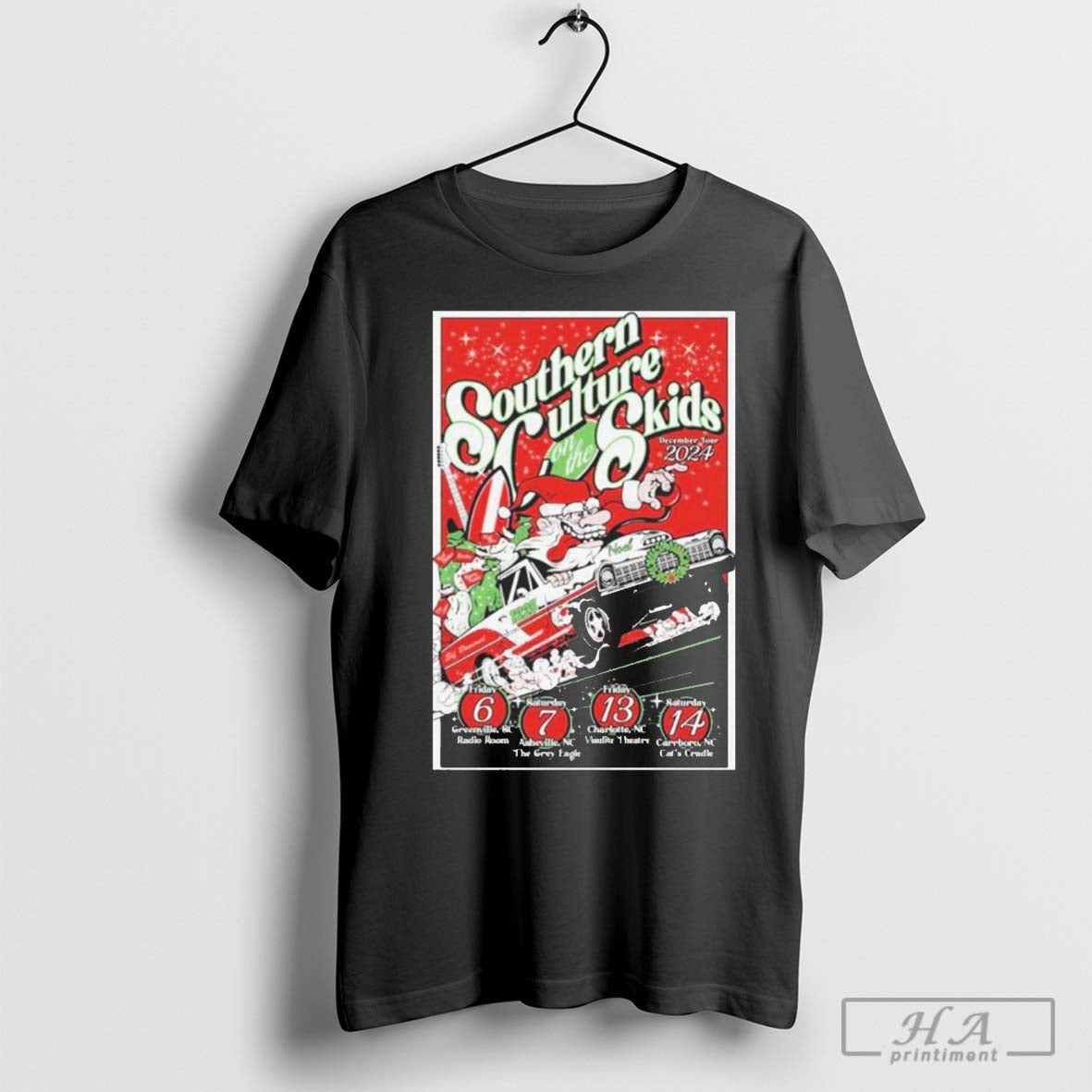 Southern Culture On The Skids December Tour 2024 Shirt