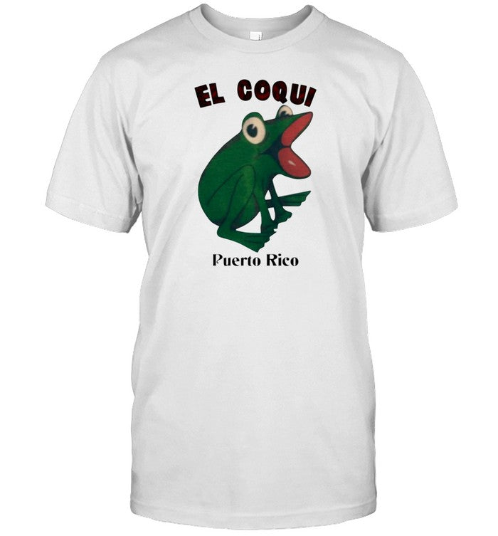 el coqui puerto rico funny shirt
