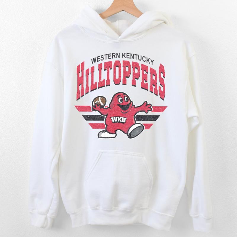 Western Kentucky Hilltoppers Vintage Football NCAA Sweatshirt - Tshirt - Hoodie, Western Kentucky University Unisex Football NCAA Shirt, Unisex Vintag