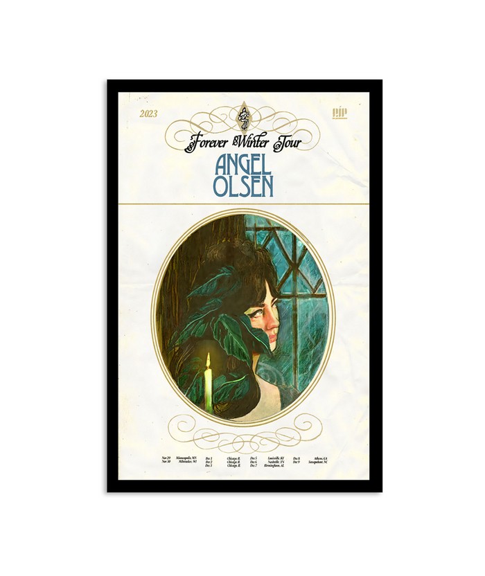 Angel Olsen Forever Winter Tour 2023 Poster