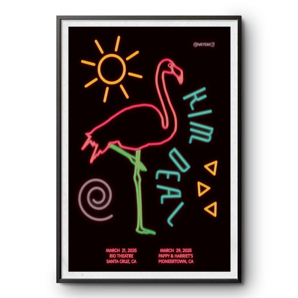 Kim Deal Mar 21 2025 Santa Cruz Rio Theatre And Mar 29 2025 Pioneertown Pappy + Harriet’s Poster