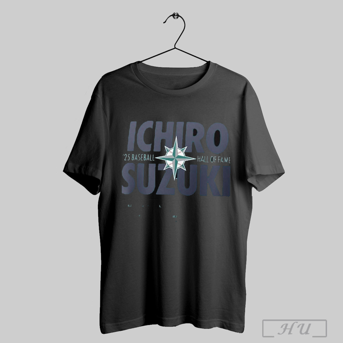 Seattle Mariners Mlb Ichiro Suzuki 2025 National Baseball Hall Of Fame Player Graphic T Shirt Sweatshirt Hoodies Poster