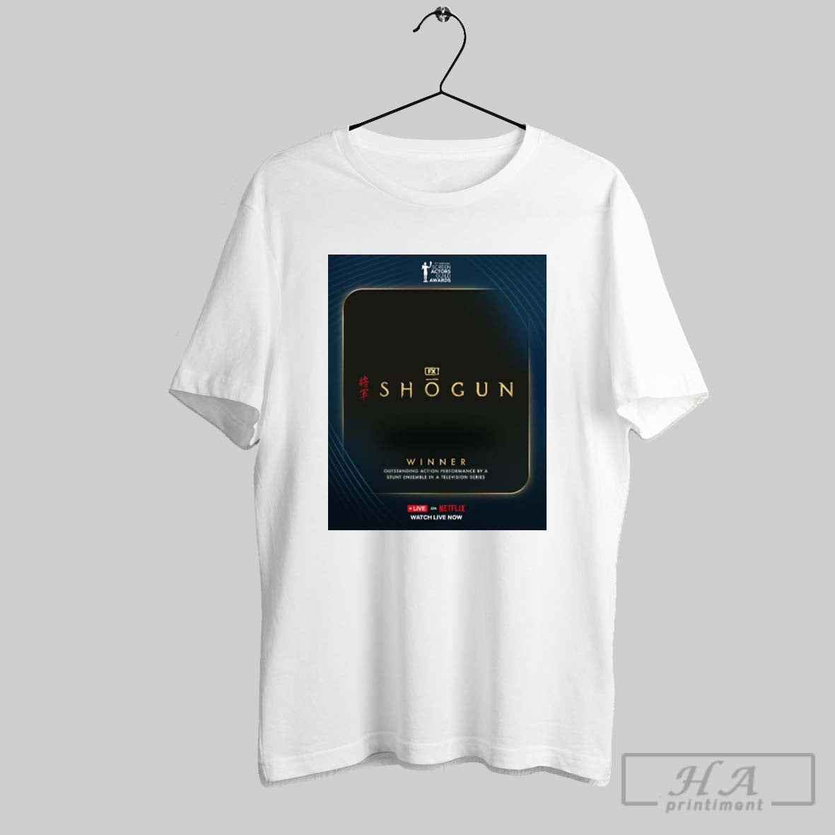 Shogun Winner Outstanding Action Performance By A Stunt Ensemble In A Television Series Sag Awards 2025 Poster T Shirt