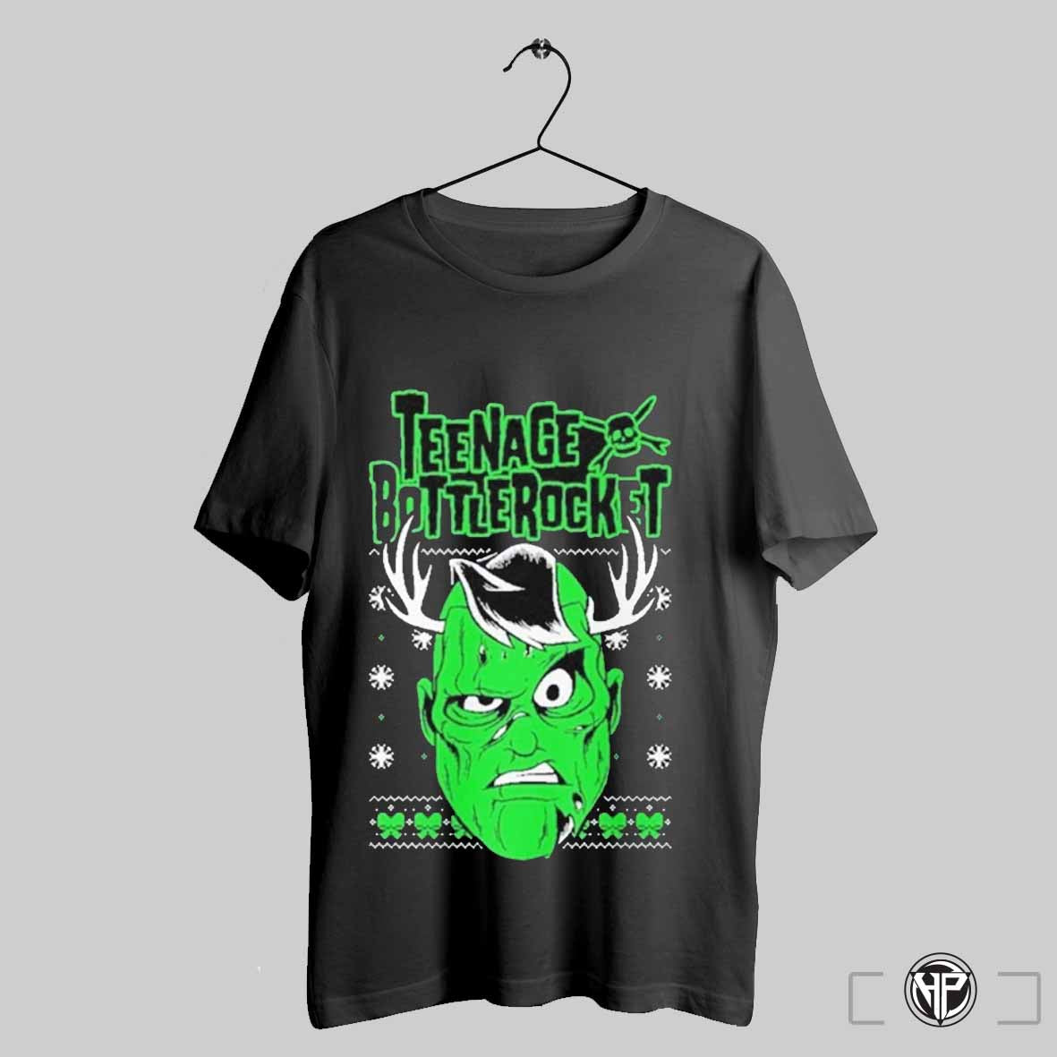 Teenage Bottlerocket Shut Up Look Rad This Christmas Shirt Trendy Sweatshirt