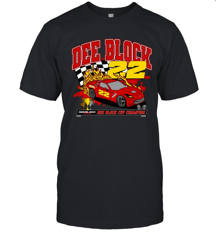 Dee Block Race Car Graphic T-Shirt