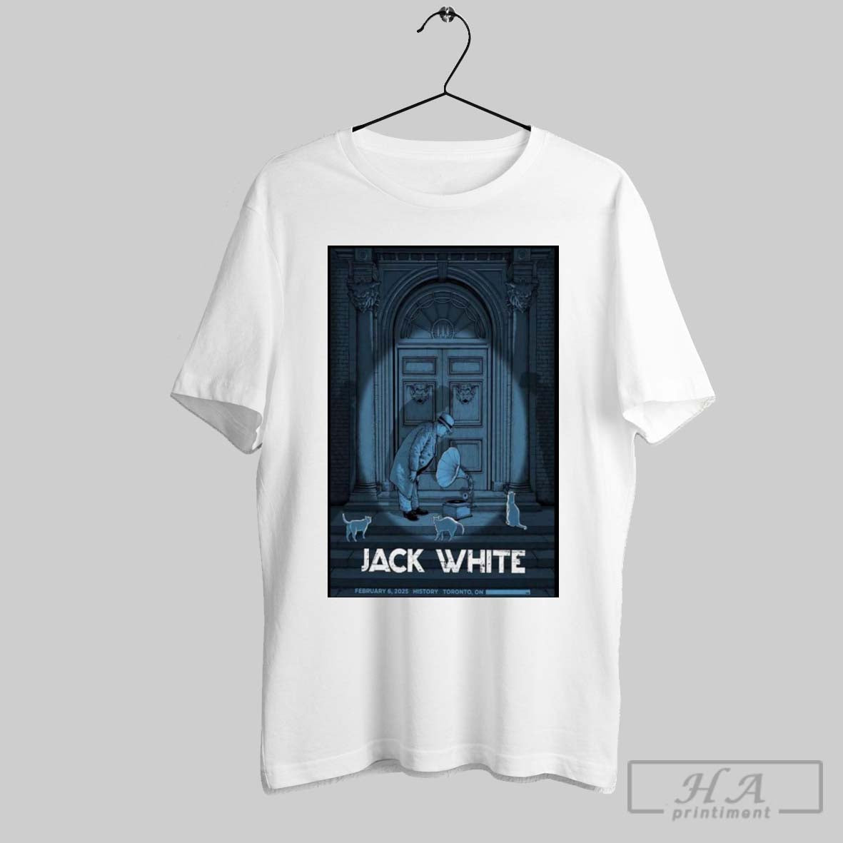 Poster Jack White Shows At History Toronto On Feb 6 2025 T Shirt