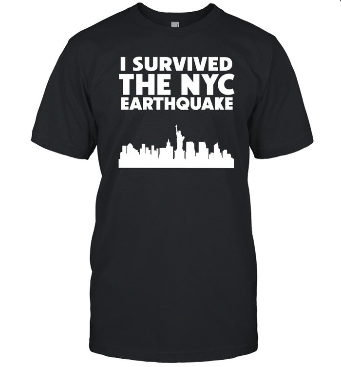 Limited I Survived The Nyc Earthquake 2024 Funny Shirt