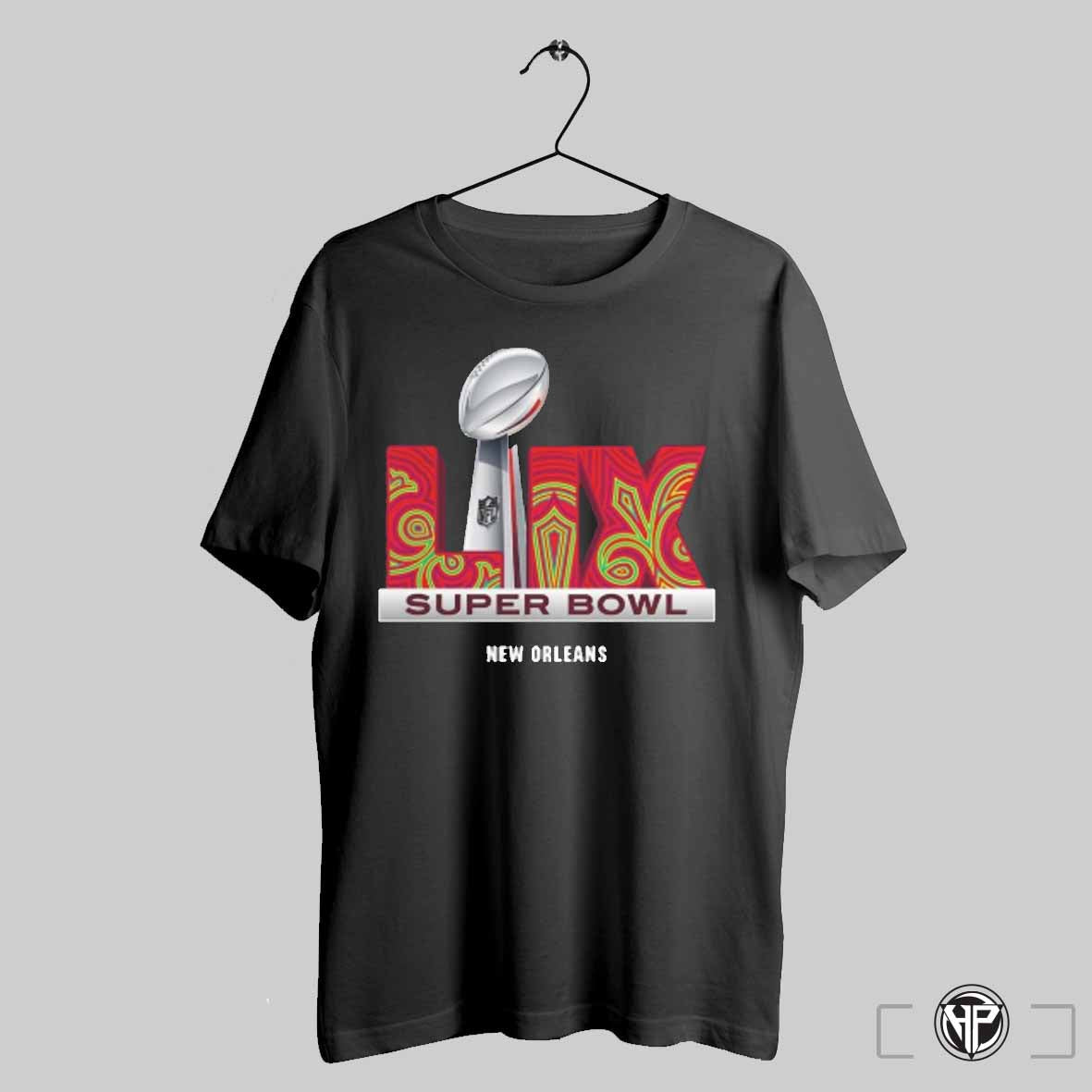 Super Bowl Lix Trophy Dimension 2025 Shirt Trendy Sweatshirt