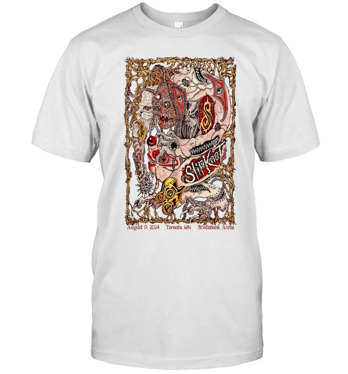Shirt Slipknot August 17, 2024 Toronto, ON Tour