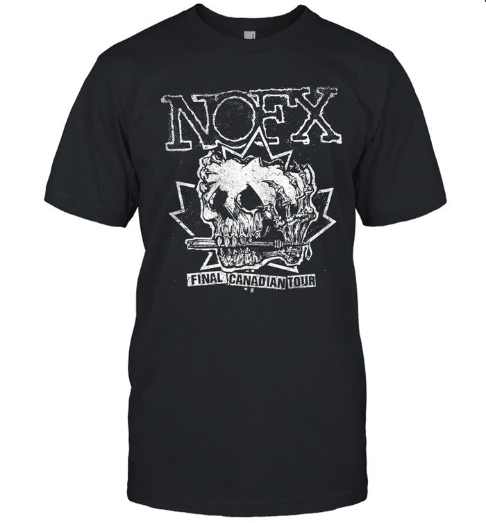 NOFX Final Canadian Tour August 2024 Limited Tee