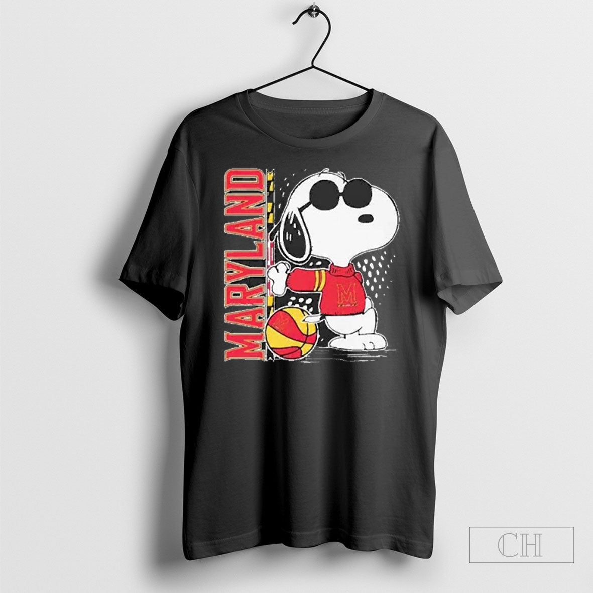 Snoopy Fan X Maryland Terrapins The Peanuts 2025 Shirt