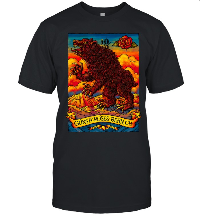 July 5, 2023 Tour Bern, CH Guns N' Roses T-Shirt