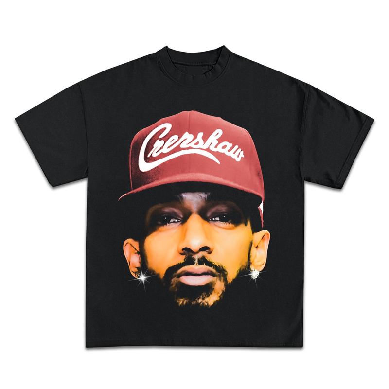 NIPSEY HUSSLE ICY EXCLUSIVE GRAPHIC T-SHIRT - STREETWEAR