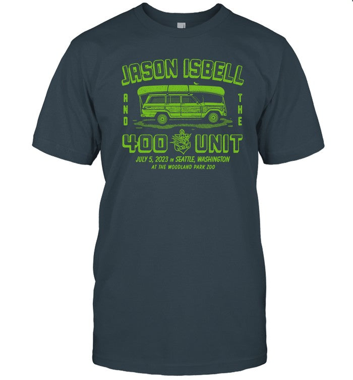2023 Jason Isbell And The 400 Unit Event Seattle, WA T-Shirt