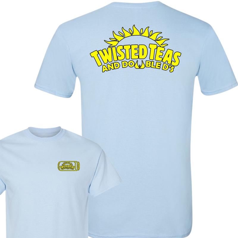 Twisted Teas and Double D's T-Shirt, Unisex T-Shirt, Ful Color T-Shirt, For Men, For Women planbtwistedtea