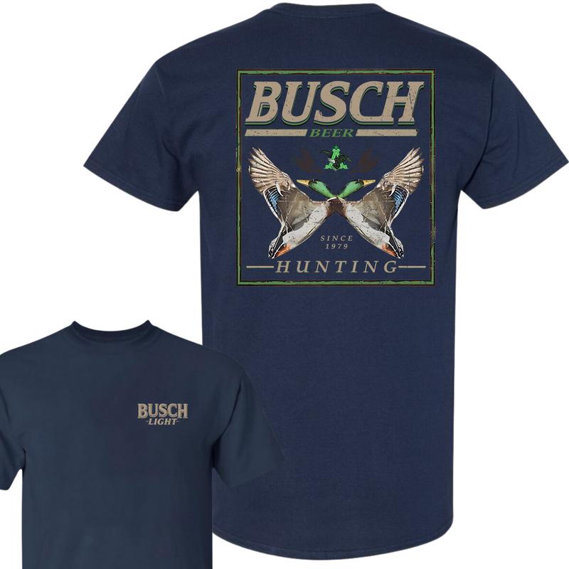 Busch Beer Hunting Duck T-Shirt, Unisex T-Shirt, Full Color T-Shirt, For Men, For Women