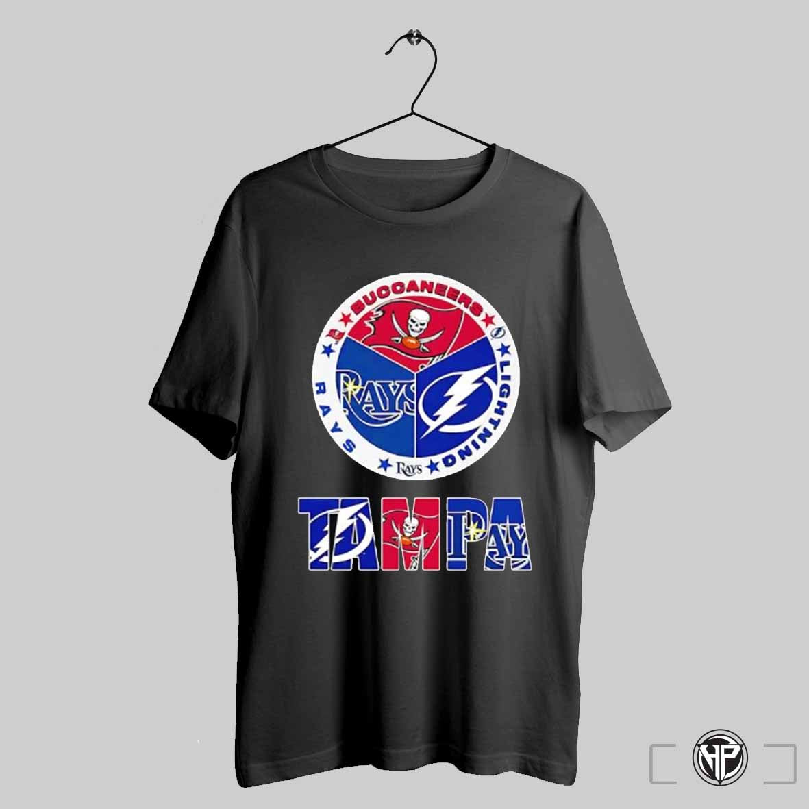 Tampa Sports Buccaneers Lightning Rays Logo Shirt Trending Sweatshirt