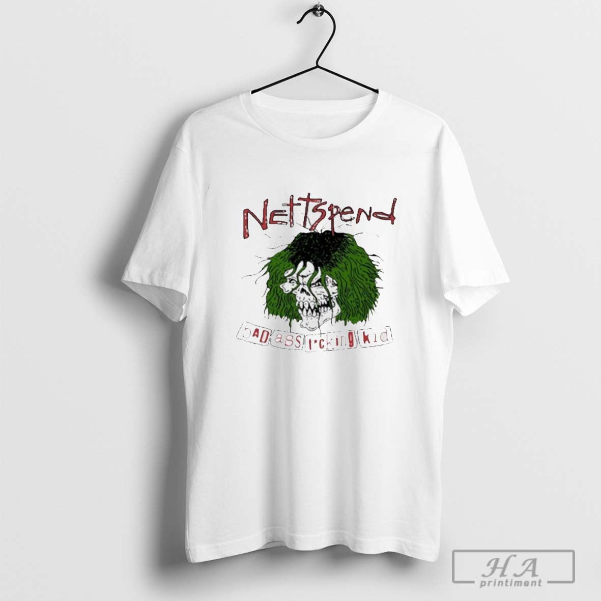 Skull Nettspend Badassfuckingkid Tour 2024 Shirt