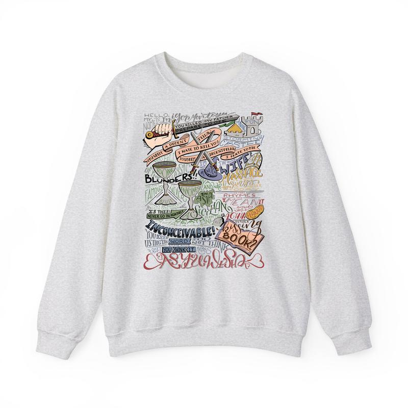 Princess Bride Quotes Shirt, Dread Pirate Shirt, Movies Quote Cotton Fit Oversized Top