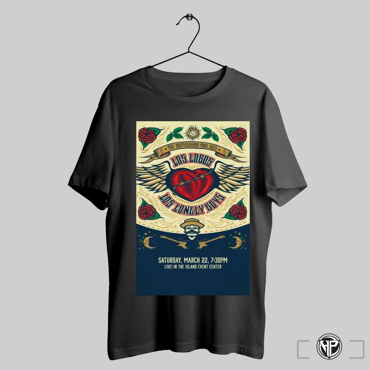 Poster Los Lobos And Los Lonely Boys Welch Mn Mar 22 2025 T Shirt Trendy Sweatshirt