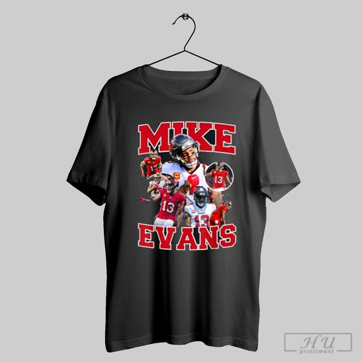 Retro Mike Tee Evans Vintage Lover Graphic 90s Design T Shirt