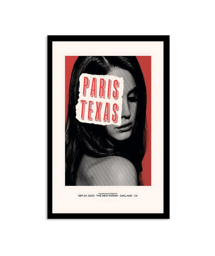 Paris Texas Mid Air Tour at The New Parish Oakland, CA Sept 24, 2023 Poster