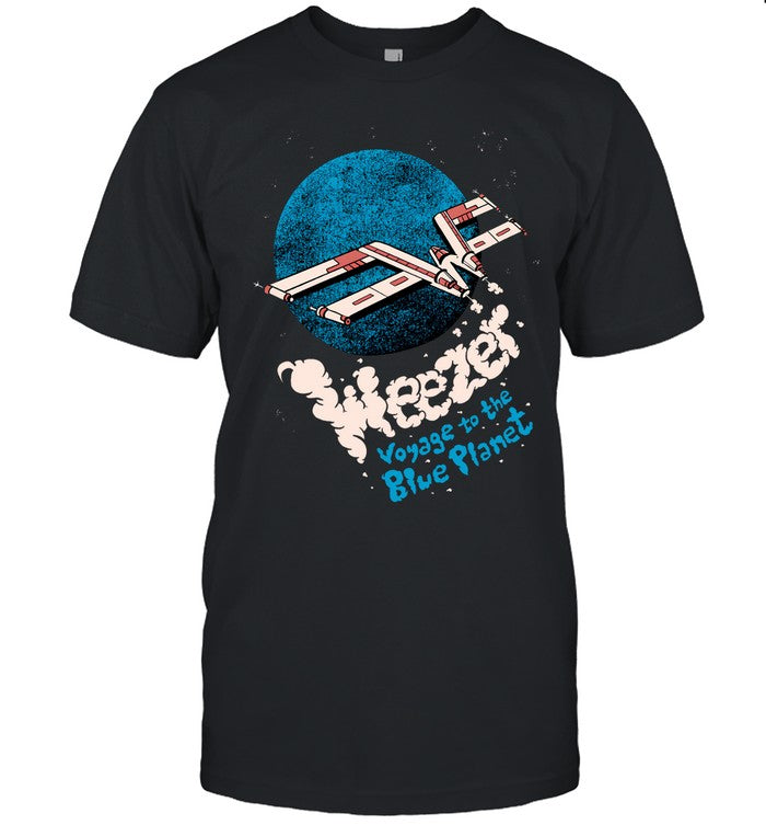 Limited Weezer Voyage To The Blue Planet Tour 2024 Tee