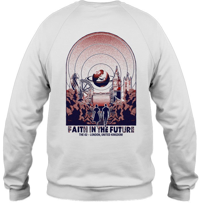 Louis Tomlinson The O2 London World Tour Ecru Uk & Europe Sweater